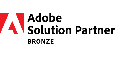 Adobe solution partner bronze logo